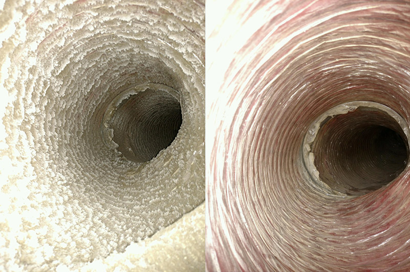 Before Duct cleaning Oregon