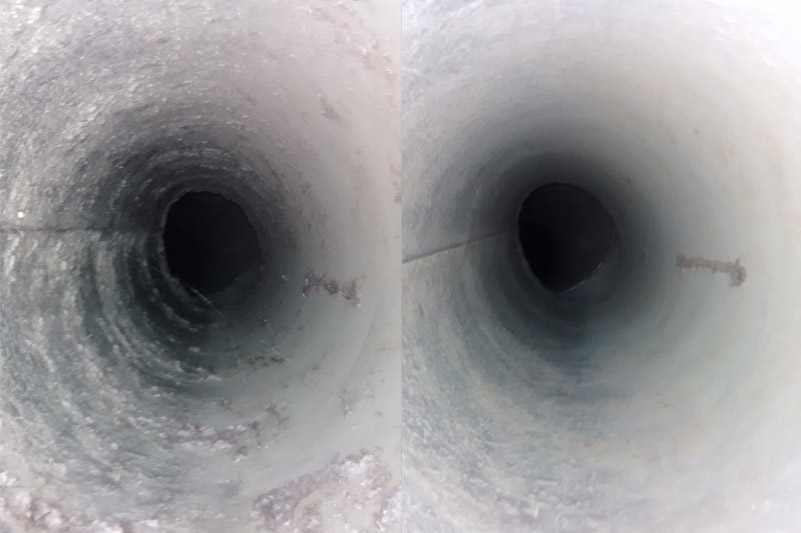 Before Duct cleaning Oregon